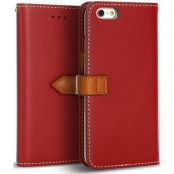 Wetherby Snap Plånboksfodral till iPhone 7 - Röd