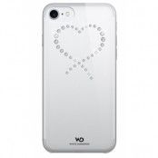 White Diamonds Eternity Skal iPhone 7/8/SE 2020 - Swarovski Transparent