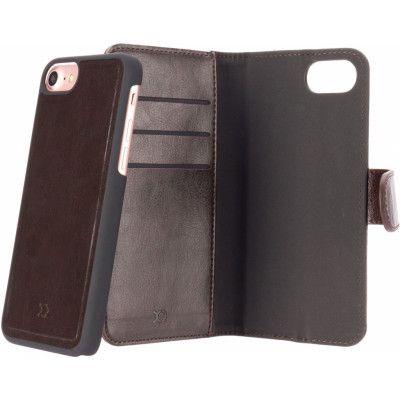 Xqisit Eman Wallet (iPhone 8/7/6/6S) - Brun