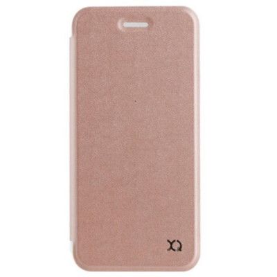 Xqisit Flap Adour Fodral iPhone 7/8/9 - Rosa Guld