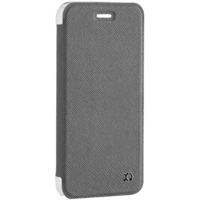 Xqisit Flap Cover Adour (iPhone 8/7) - Grå