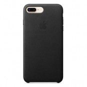 Apple Leather Case iPhone 8 Plus Black