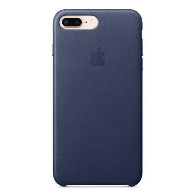APPLE LEATHER CASE IPHONE 8 PLUS MIDNIGHT BLUE