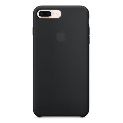 APPLE SILICONE CASE IPHONE 8 PLUS BLACK
