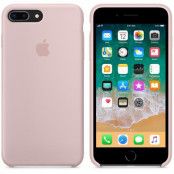 Apple Silikonskal till iPhone 8 Plus / 7 Plus - Rosa Sand