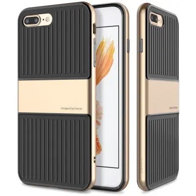 Baseus Travel Suitcase (iPhone 8/7 Plus) - Svart