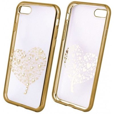 Beeyo Hearts Tree Case (iPhone 8/7 Plus) - Guld