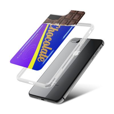 Fashion mobilskal till Apple iPhone 8 Plus - Chocolate