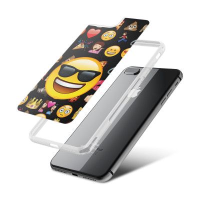 Fashion mobilskal till Apple iPhone 8 Plus - Emoji
