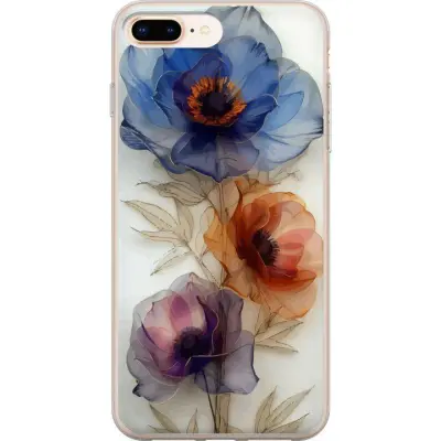 Mobilskal till Apple iPhone 8 Plus med Silkesblommor