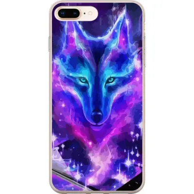 Mobilskal till Apple iPhone 8 Plus med Neon Varg