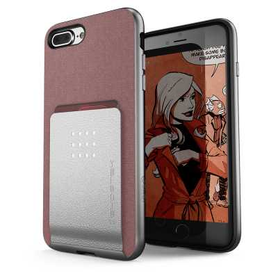 Ghostek Exec 2 Skal till iPhone 8 Plus / 7 Plus - Rosa