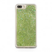 Glitter Skal till Apple iPhone 7 Plus & iPhone 8 Plus - Grön