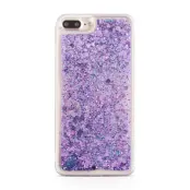 Glitter Skal till Apple iPhone 8/7 Plus - Lila