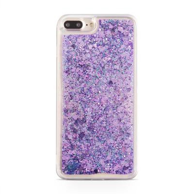 Glitter Skal till Apple iPhone 8/7 Plus - Lila