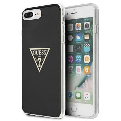 Guess Skal  iPhone 8 Plus /7 Plus Metallic Collection - Svart