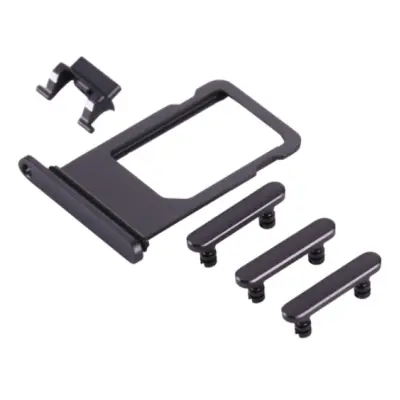 iPhone 8 Plus Simkortshållare&Sidoknappar - Grå