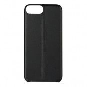 Essentials PU Stripe Cover iPhone 8/7/6S Plus - Svart