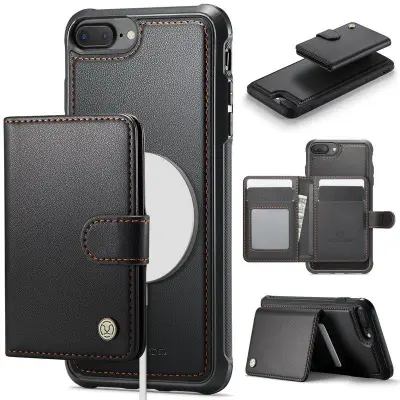 JEEHOOD J09 Fodral för iPhone 8 Plus/7 Plus - Svart