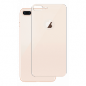 Panzer iPhone 8 Plus Curved Silicate Glass Back - Guld