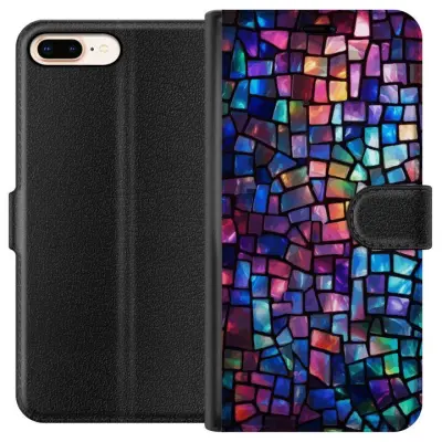 Plånboksfodral till Apple iPhone 8 Plus med Disco