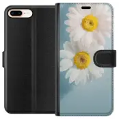 Plånboksfodral till Apple iPhone 8 Plus med Sommarblommor