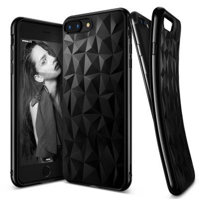 Ringke Air Prism Skal till iPhone 8 Plus / 7 Plus - Ink Black