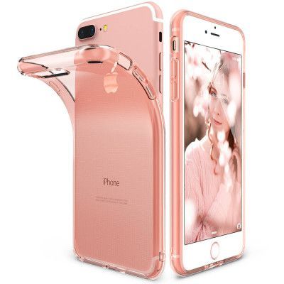 Ringke Air Ultratunn skal iPhone 8 Plus/7 Plus roseguld