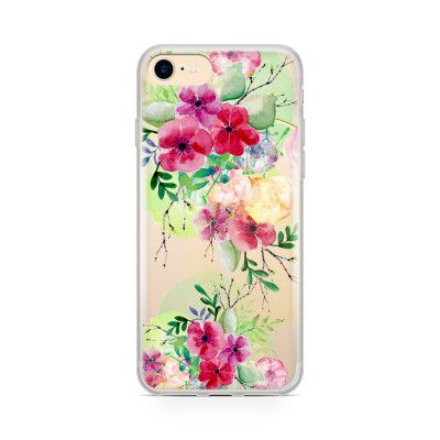 Skal till Apple iPhone 8 Plus - Blommig konst