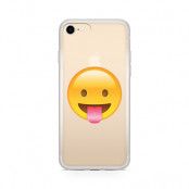 Skal till Apple iPhone 8 Plus - Emoji Stick Out Tongue