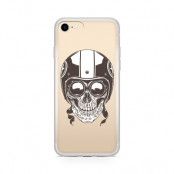 Skal till Apple iPhone 8 Plus - Skull in Helmet