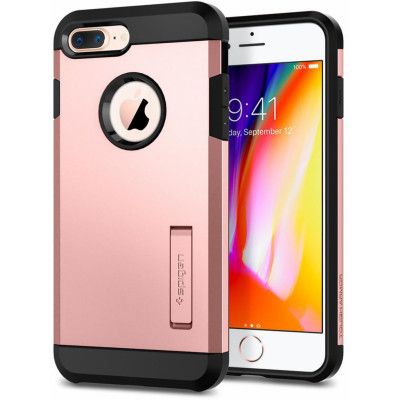 Spigen Tough Armor 2 (iPhone 8 Plus) - Svart