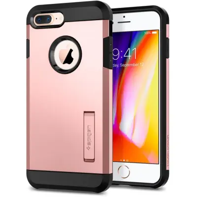 Spigen Tough Armor 2 (iPhone 8 Plus) - Svart
