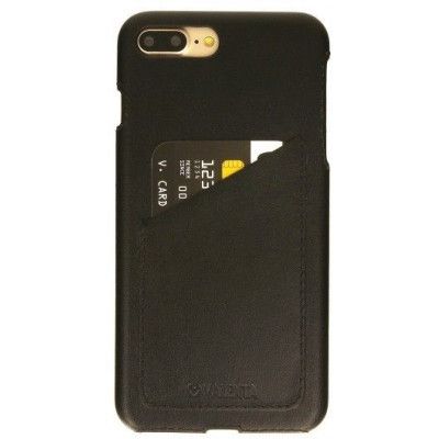 Valenta Back Cover Classic Luxe (iPhone 8/7 Plus) - Ljusbrun