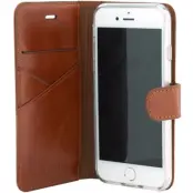 Valenta Booklet Premium (iPhone 8/7 Plus) - Brun