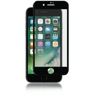 VMax 3D Curved Tempered Glass (iPhone 8/7/6(S) Plus) - Svart