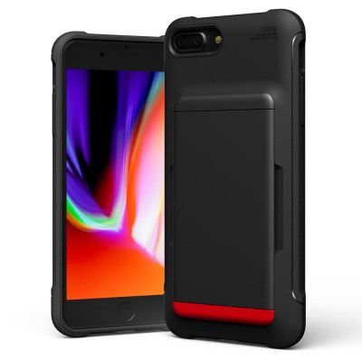 VRS DESIGN | Damda Glide Shield Skal iPhone 8 Plus|7 Plus - Svart