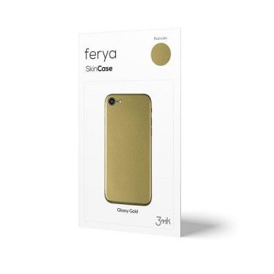 3mk Ferya Skin Skal iPhone 8 - Glossy Guld