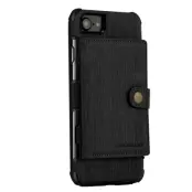 Anti-Drop Skal Med Kortfodral till iPhone 7/8/SE 2020 - Svart
