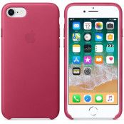 Apple iPhone 8 / 7 / SE 2 Läderskal Original - Pink Fuchsia
