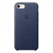 Apple Leather Case iPhone 8 Midnight Blue