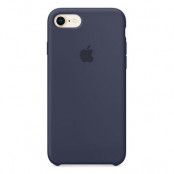 APPLE SILICONE CASE IPHONE 8 MIDNIGHT BLUE