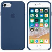 Apple Silikonskal (iPhone 8/7) - Koboltblå