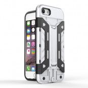 Armor Mobilskal med kortplats iPhone 8/7 - Silver