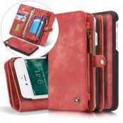 Caseme Plånboksfodral till iPhone 8/7 - Röd