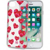 Celly Cover Hearts (iPhone 8/7/6/6S)