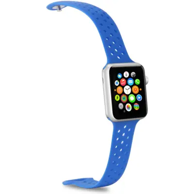 Celly iWatch Silicone Watch Band (42/44 mm) - Svart