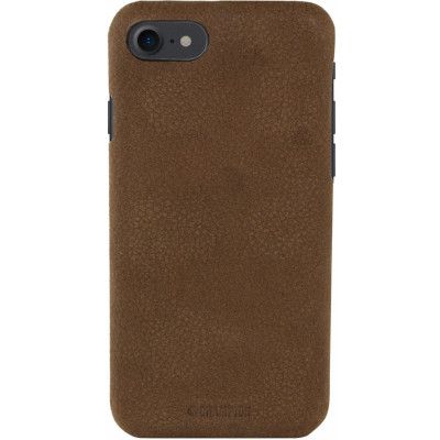 Champion Magnetiskt Läderskal (iPhone 8/7) - Mörkbrun