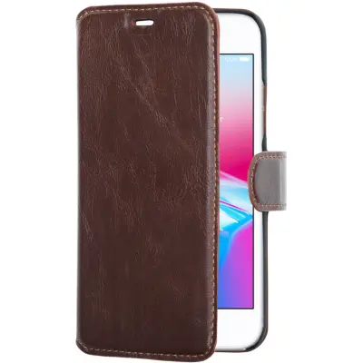 Champion Slim Wallet Case (iPhone SE2/8/7) - Brun