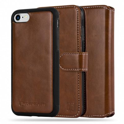 CoveredGear Texas Plånboksfodral till iPhone 7/8/SE 2020 - Brun